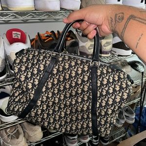 Vintage DIOR Trotter Boston Bag